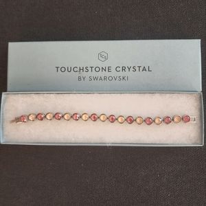 Touchstone Crystal Floridian Ice Bracelet 7.25 inches OS